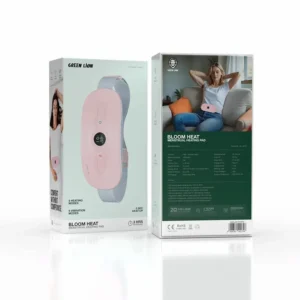 ماساژر قاعدگی گرین لاین BLOOM HEAT رنگ صورتی