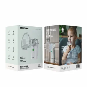 نبولایزر گرین لاین مدل PORTABLE NEBULIZER رنگ سفید