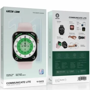 ساعت هوشمند گرین لاین مدل COMMUNICATE LITE42 رنگ طلایی