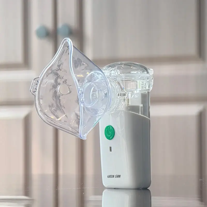 نبولایزر گرین لاین مدل PORTABLE NEBULIZER رنگ سفید - Image 3