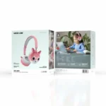 هدفون بچگانه گرین لاین مدل KIDS GK-600 رنگ صورتی