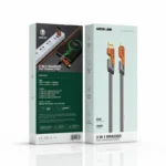 کابل گرین لاین 2IN2 BRAIDED FAST 65W 1.2M