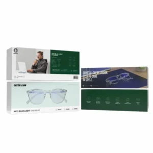 عینک آنتی بلو گرین لاین مدل ANTI BLUE LIGHT CLEAR
