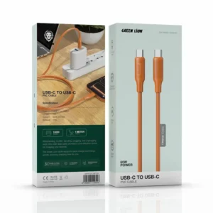 کابل گرین لاین PVC C TO C ORANGE 60 W