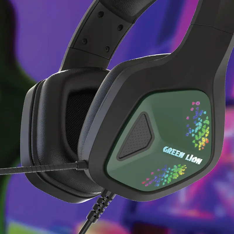 هدفون گیمینگ گرین لاین مدل GAMING SPECTER - Image 3
