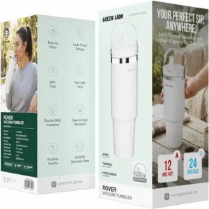 ماگ گرین لاین مدل ROVER 900ML رنگ سفید