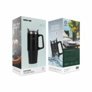 ماگ گرین لاین مدل travel vacium mug رنگ مشکی
