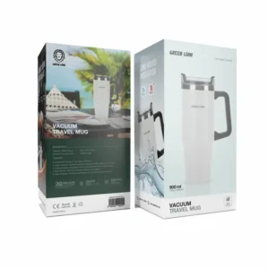 ماگ گرین لاین مدل travel vacium mug رنگ سفید