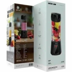 بلندر ۳۸۰ میل گرین لاین JUICE MATE PORTABLE رنگ مشکی